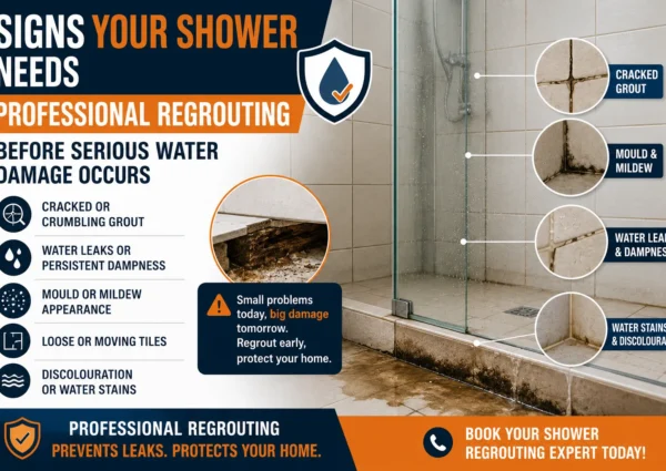 Signs Your Shower Needs Professional Regrouting Before Serious Water Damage Occurs