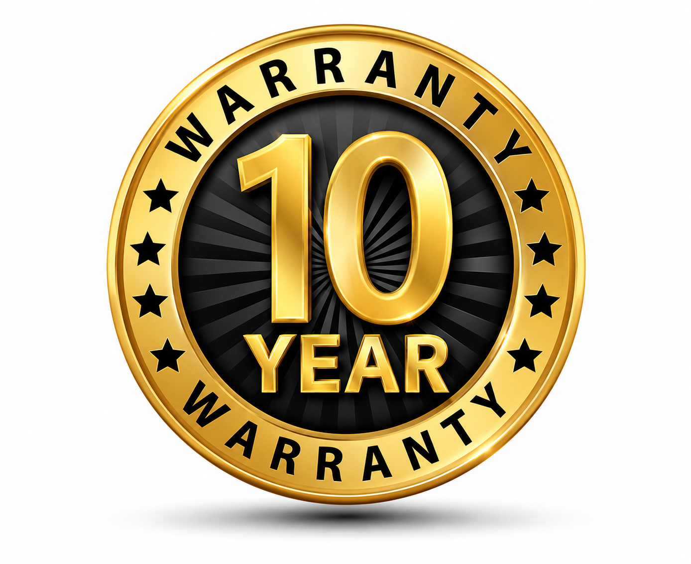 10 Year Warranty
