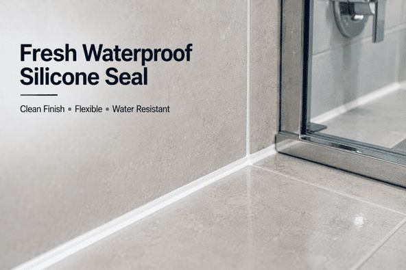 Bathroom Silicone Replacement Melbourne for Cracked or Mouldy Seals