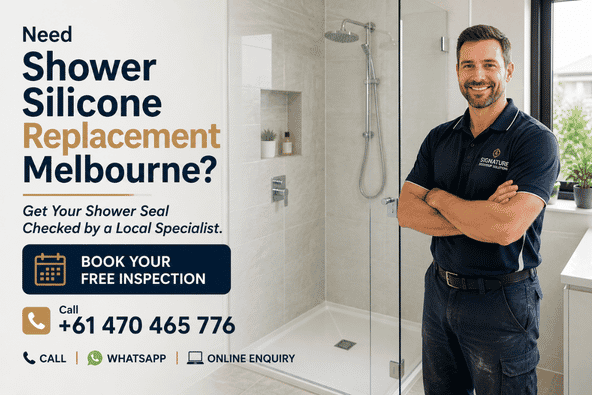 Can silicone replacement stop a shower leak