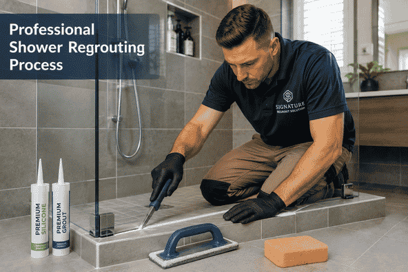 Cost of Shower Regrouting Melbourne