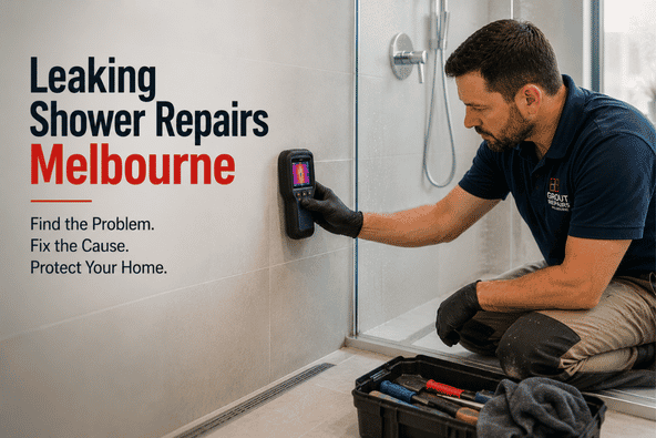Regrouting Company Melbourne for Leaking Shower Repairs