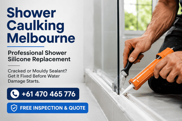 Shower Caulking Melbourne | Professional Bathroom Sealant Replacement
