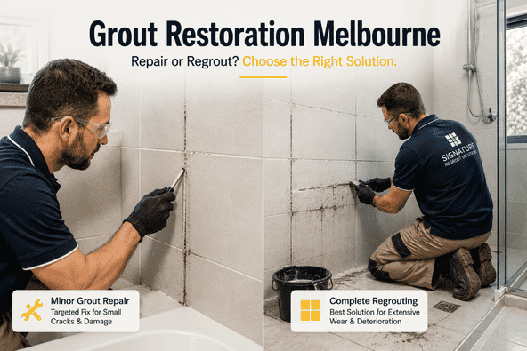 Shower Grout Repair Melbourne for Leaking Showers