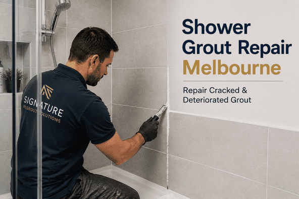 Shower Grout Repair and Bathroom Grout Restoration