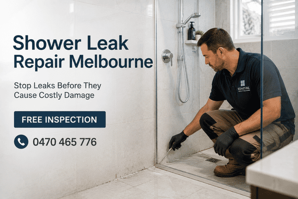 Shower Leak Repair Melbourne | Stop Leaks Without Removing Tiles