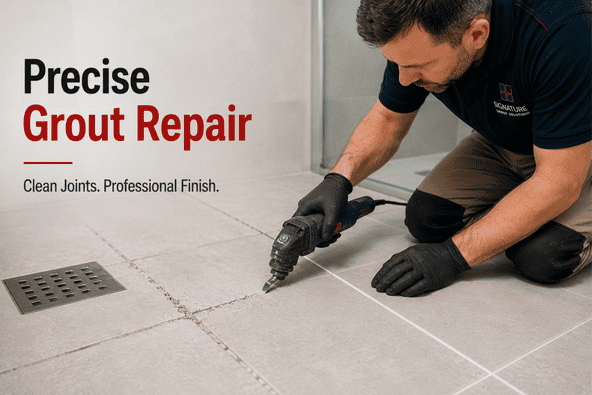 Shower Tile Regrouting Melbourne