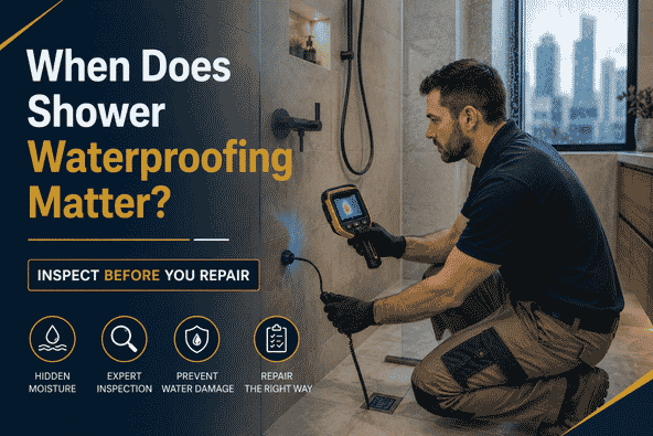 Shower Waterproofing Melbourne