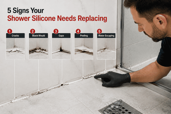 Signs You Need Shower Silicone Replacement Melbourne