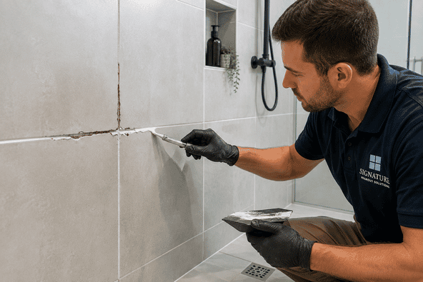 Tile Grout Repair Melbourn