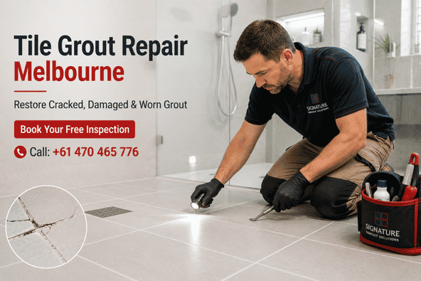 Tile Grout Repair Melbourne | Restore Grout & Prevent Leaks