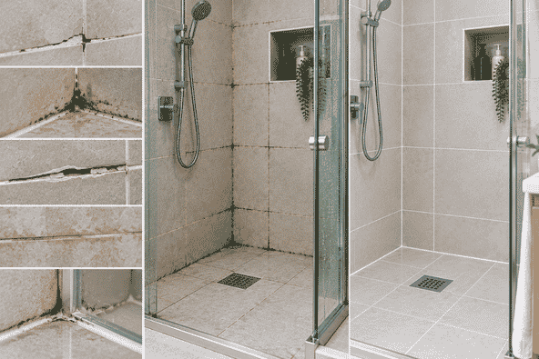 Bathroom Grout Repair Melbourne vs Full Regrouting