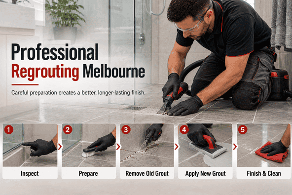 Bathroom Grout Replacement Melbourne and Silicone Replacement