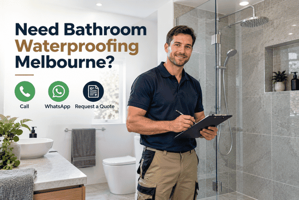Can bathroom waterproofing stop a leaking shower