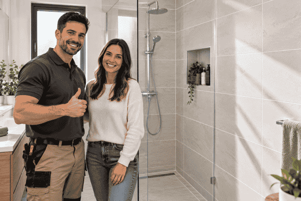 Can cracked bathroom grout be repaired without replacing tiles