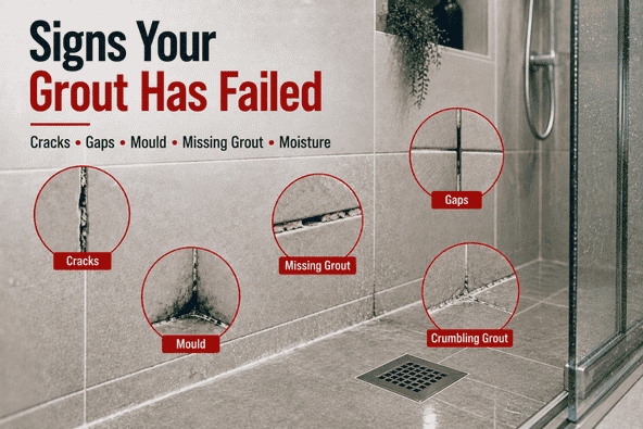 Signs Your Grout Has Failed