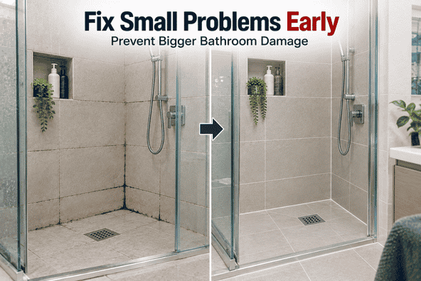 Why Early Bathroom Waterproofing Melbourne Repairs Matter